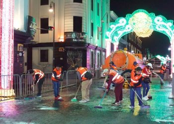 Refuerza Ayuntamiento de Puebla limpieza por fiestas patrias