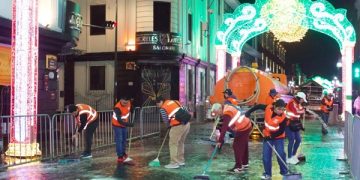 Refuerza Ayuntamiento de Puebla limpieza por fiestas patrias