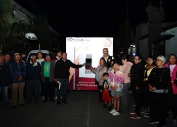Modernizan 162 luminarias en la colonia Historiadores