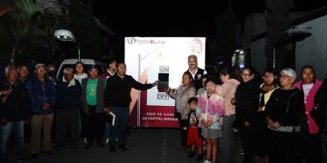 Modernizan 162 luminarias en la colonia Historiadores