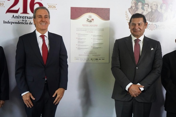 Presentan agenda de Fiestas Patrias en Puebla