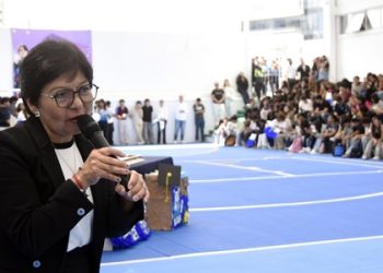 Celebran 45 años de la Prepa 2 de Octubre