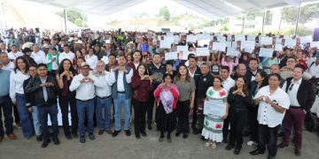 Impulsa Armenta apoyos para el campo poblano en la Sierra Norte