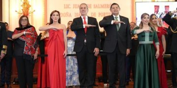 Encabezan Armenta y Chedraui Grito patrio