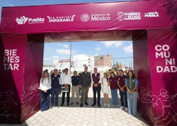 Construyen Centro Comunitario en Puebla capital