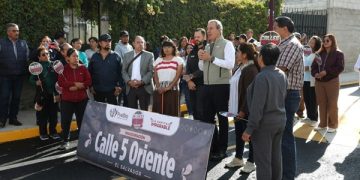 Fortalece Pepe Chedraui vialidades en la colonia El Salvador