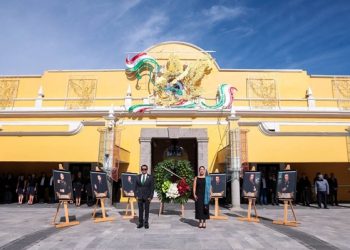Conmemoran en Cholula a los Niños Héroes