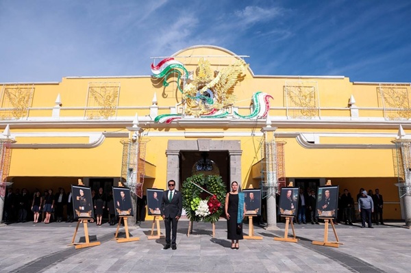 Conmemoran en Cholula a los Niños Héroes