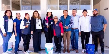 Rehabilita Lupita Cuautle la Escuela Secundaria 24 de Febrero