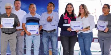 Entregan obra vial en San Andrés Cholula