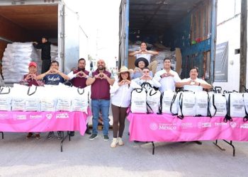 Entregan mil 709 despensas en Xonacatepec