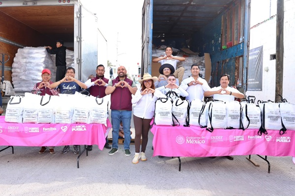 Entregan mil 709 despensas en Xonacatepec