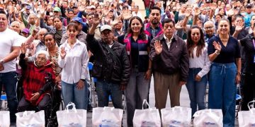 Apoya San Andrés a 9 mil personas con despensas