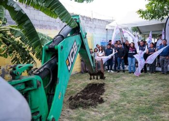 Construyen Parque Lineal e en la colonia Lázaro Cárdenas