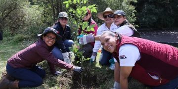 Limpian y reforestan márgenes del río Atoyac