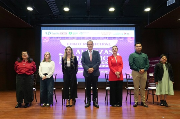 Construye Ayuntamiento de Puebla una agenda de cuidados