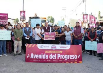 Inicia Ayuntamiento de Puebla obras en avenida del Progreso