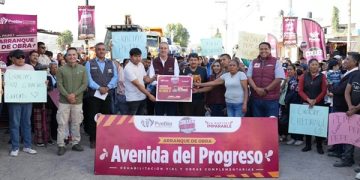 Inicia Ayuntamiento de Puebla obras en avenida del Progreso