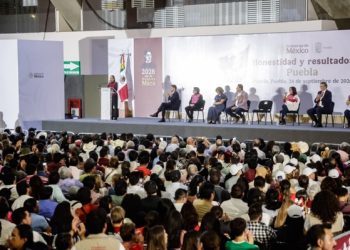 Defiende Sheinbaum la soberanía en Puebla