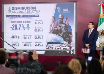 Afirma Armenta que Puebla combate la impunidad