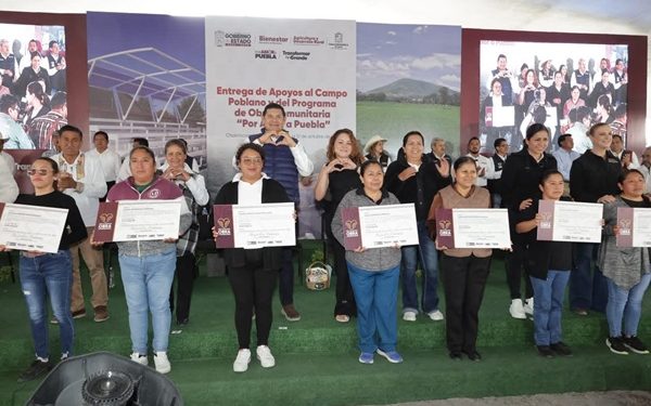 Impulsa Gobierno de Puebla 63 obras comunitarias en región Serdán