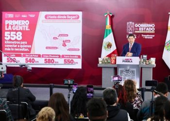 Reporta Armenta 28 mil calles pavimentadas en Puebla
