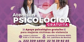 Ofrecen apoyo psicológico gratuito a mujeres en Puebla