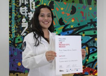 Gana alumna BUAP segundo lugar en Falling Walls
