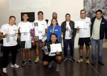 Gana Ángel Pérez «Carrera Vertical» de la BUAP