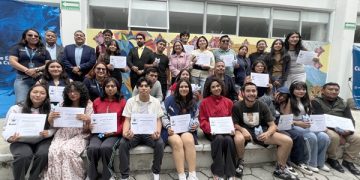 Develan mural de alumnos de BUAP en Atlixco