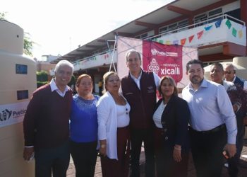 Instalan 124 captadores de agua en escuelas de Puebla