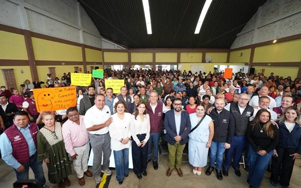 Destaca Chedraui obras y apoyos en San Baltazar Campeche