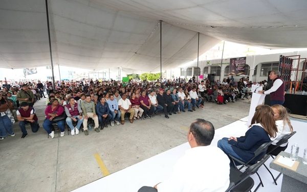 Reporta Chedraui obras y apoyos en Xonacatepec