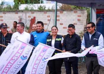 Arranca Lupita Cuautle obras para mejorar movilidad