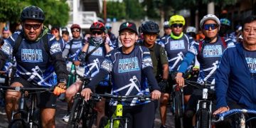Promueve Lupita Cuautle movilidad ciclista responsable