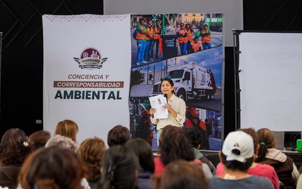 Llevan talleres ambientales a 17 juntas de Puebla capital