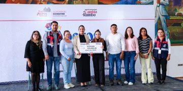 Destinan apoyos a 34 escuelas de San Andrés Cholula