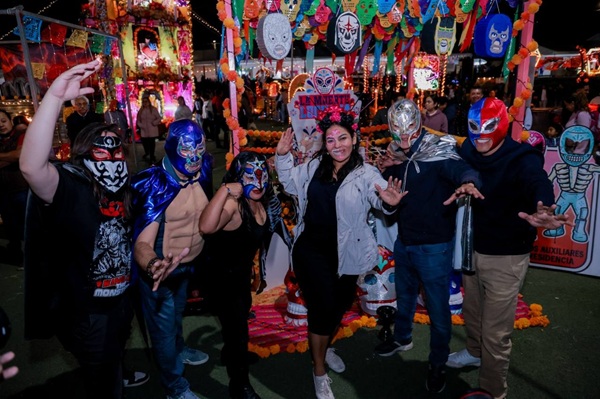 Inaugura Lupita Cuautle Sendero al Mictlán en Cholula
