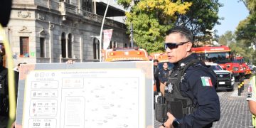 Despliegan 562 agentes por Día de Muertos en Puebla capital