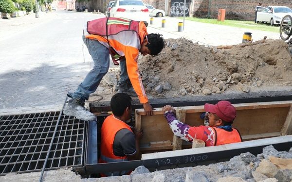 Amplía Ayuntamiento captación pluvial en el 5 de Mayo