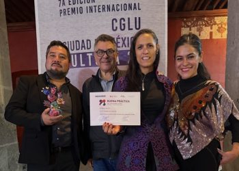 Reconocen al Ayuntamiento de Puebla por sus Nodos Culturales