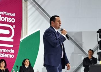 Destaca Juan Manuel Alonso obras y seguridad en Informe