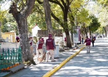 Alistan Panteón Municipal para 95 mil visitantes